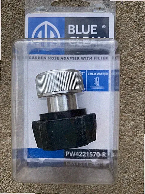 Aluminum Garden Hose Adapter Filter PW4221570R Electric Washer Coupler Fits