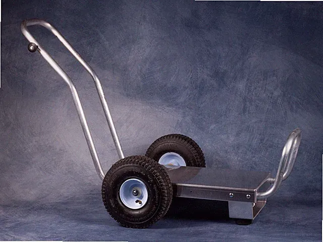 Aluminum Pressure Washer Cart w. Handles 10” x 20” Deck