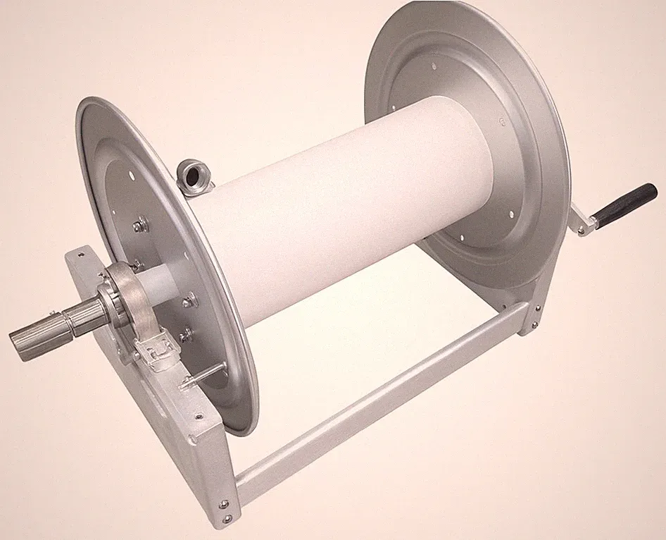 Aluminum Reels Commercial Industrial Pressure Washer Soft Wash Hose Reel 18"