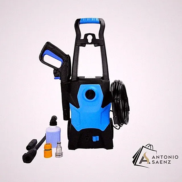 Alver 1500W Electric High Pressure Washer 1740PSI Car Cleaner W/Wheels Kit New.