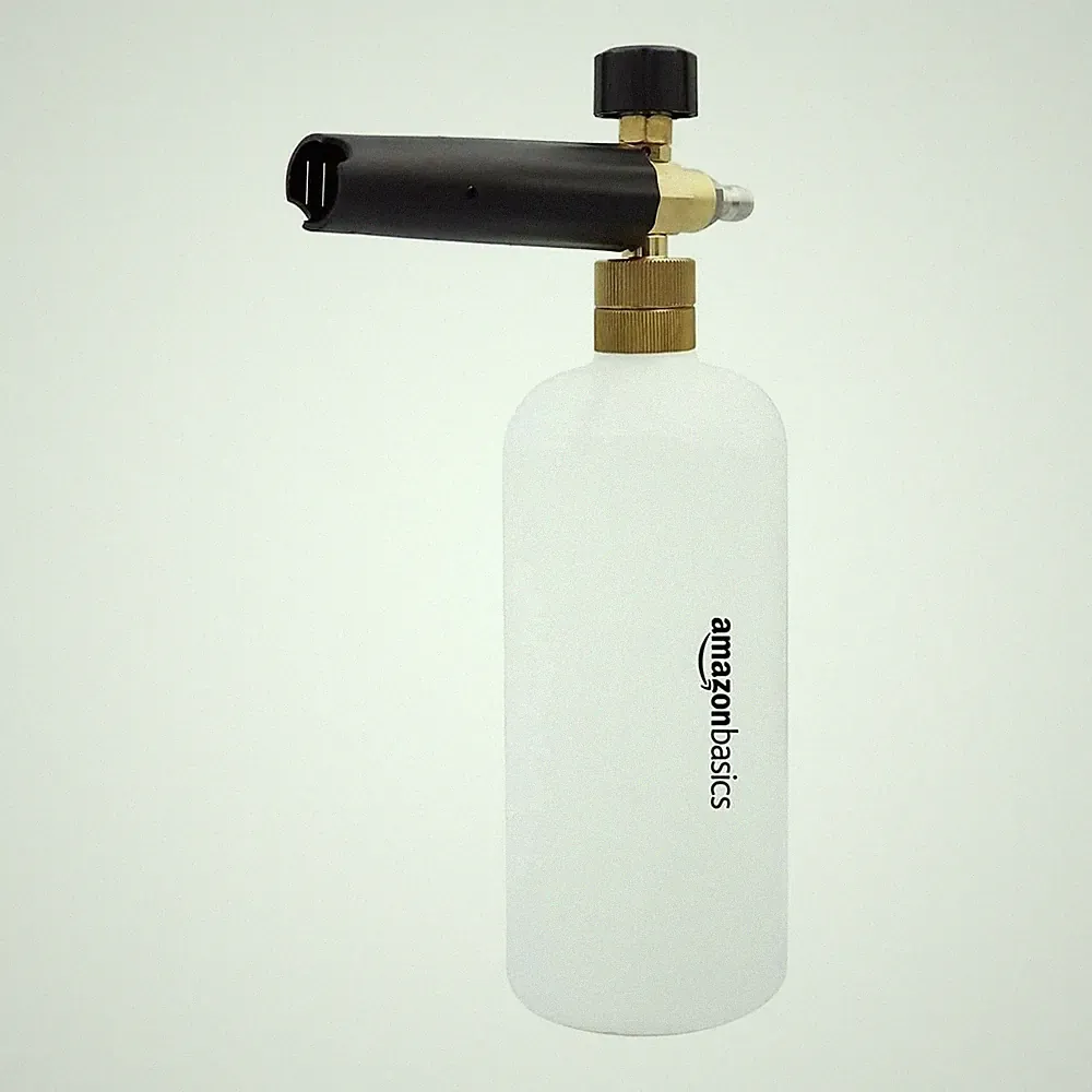 Amazon Basics Foam Cannon with 1/4 Inch Quick Connector for Pressure Washer Snow