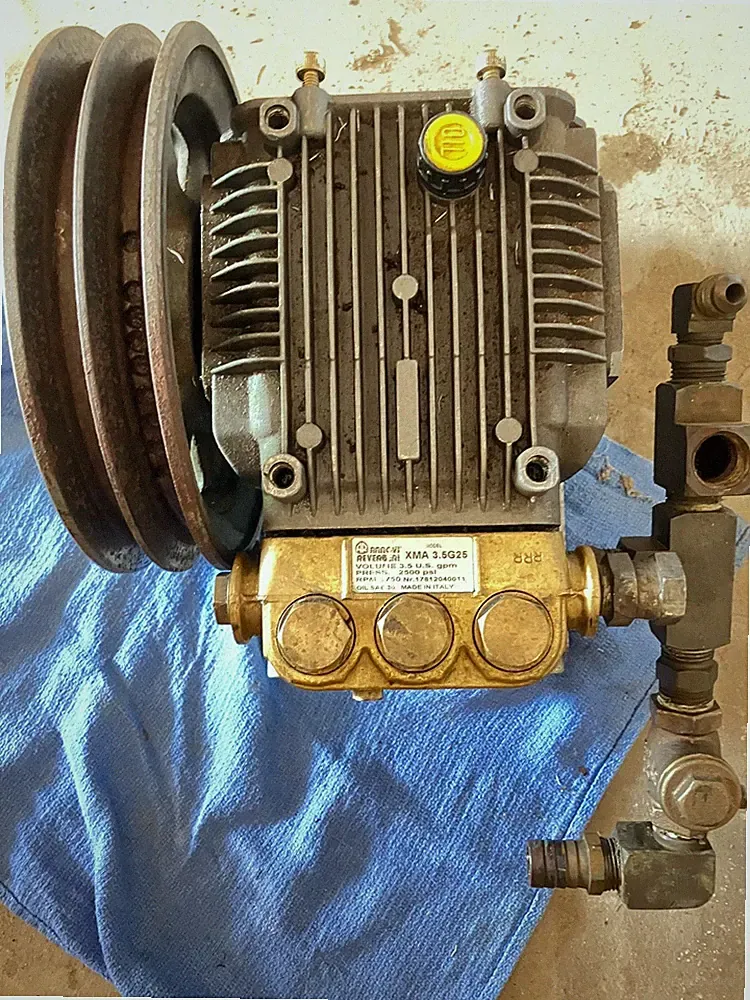 Annovi Reverber (AR) Mod XMA3.5G25 2500PSI 1750RPM 3.5GPM Pressure Washer Pump