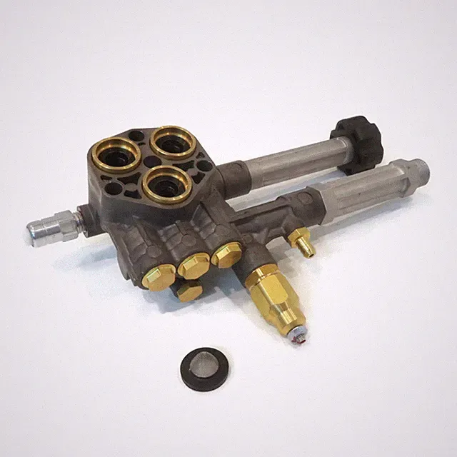 Annovi Reverberi Complete Pump Head with Unloader & Relief Valve, AR43361, 43361