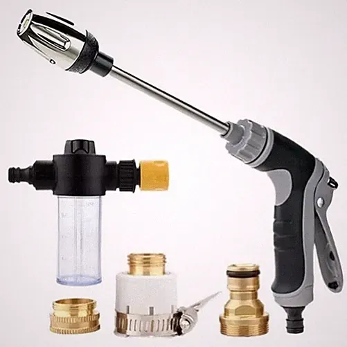 Aquoxis Cordless Cleaning Device Converts Garden Hose to Pressure Washer