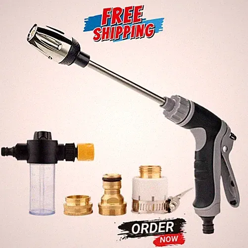 Aquoxis Pressure Washer Heavy Duty Garden Hose Nozzle 360° Rotating Nozzle USA