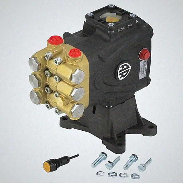 AR 4000 PSI Horizontal Pressure Washer Pump, 1" Shaft RRV4G40D-F24 | Kit Options