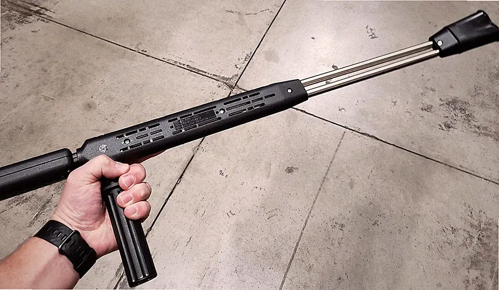 AR Annovi Reverberi AL345 Dual Lance Wand 40" Stainless 4000 PSI Coupler+Nozzle