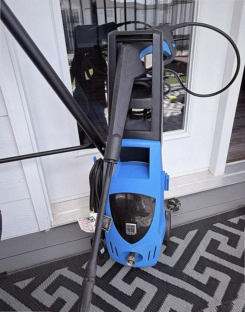 AR Blue Clean AR390SS Electric Wheel-Mounted Pressure Washer 2000 PSI 2 GPM