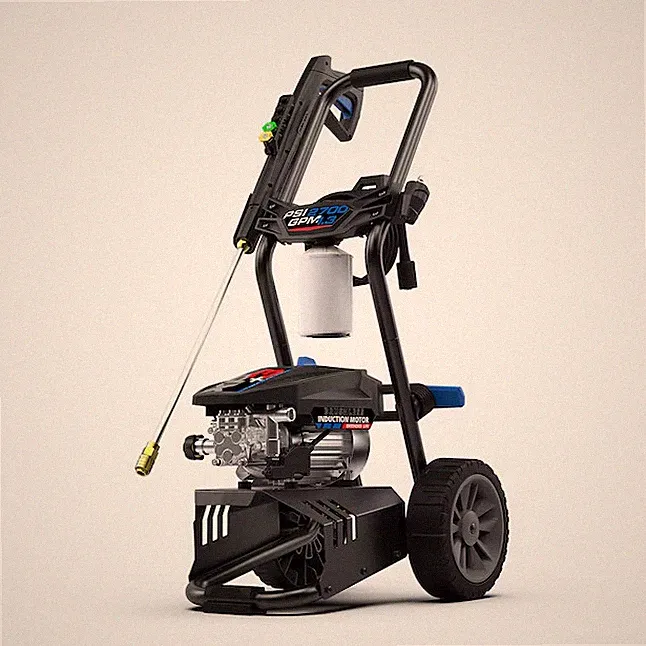 AR Blue Clean BMXP32700P-X 2700 PSI Electric Pressure Washer w 3 Tips