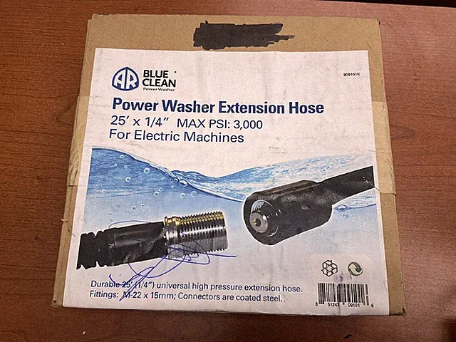 Ar Blue Clean Replace/Extension Pressure Washer Hose, 25' Series