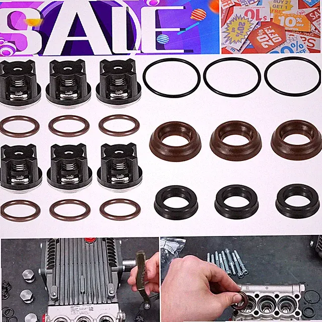 AR1828 Check Valve + AR1857 Packing Kit For Annovi Reverberi 18mm XR RK RKA RKV