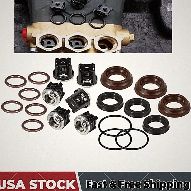AR1828 Check Valve + AR1857 Packing Kit For Annovi Reverberi 18mm XR RK RKV RKA