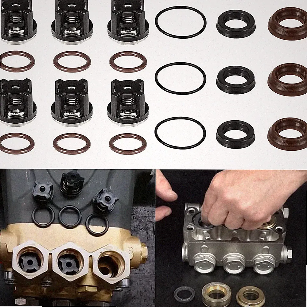 AR1828 Check Valve Kit + AR1857 Pressure Washer Packing Kit for Annovi Reverberi