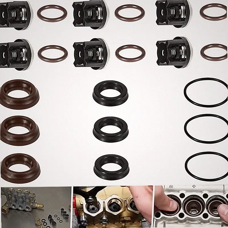 AR1828 Pump Check Valves Kit & AR1857 Pressure Washer Packing Kit For 18mm AR XR