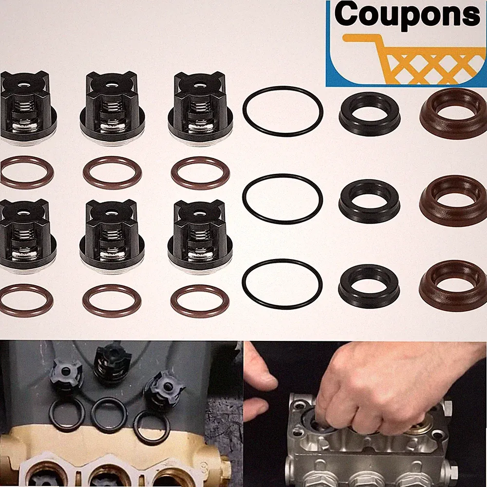 AR1828 Water Pump Valves AR1857 Pressure Washer Packing Kit For Annovi Reverberi