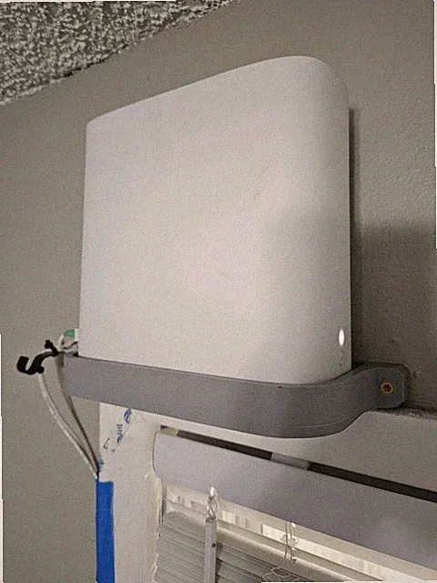 Arris / AT&T BGW-320 Internet Modem Gateway Wall Mount W/ Power Brick Mount