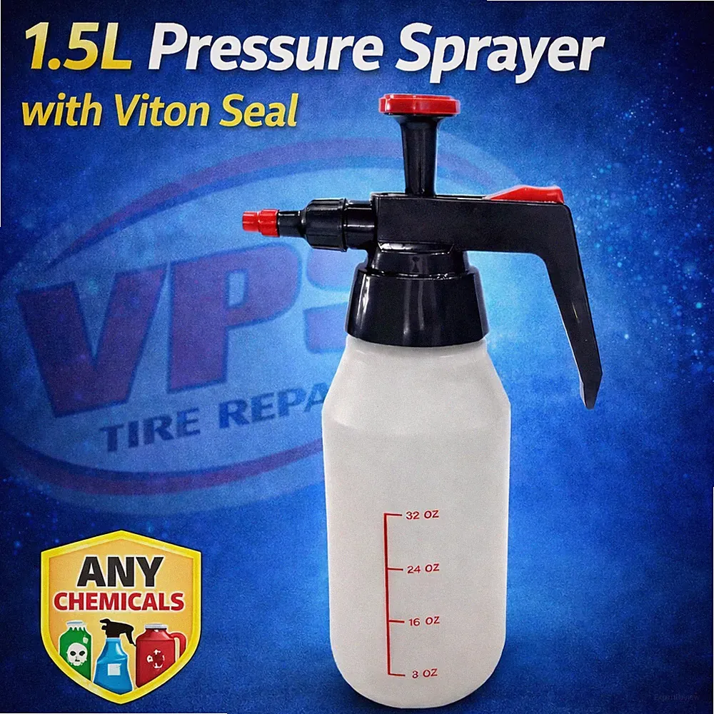 ASCOT 1.5L Heavy-Duty Pressure Sprayer w/ Viton Seal – Chemical Safe