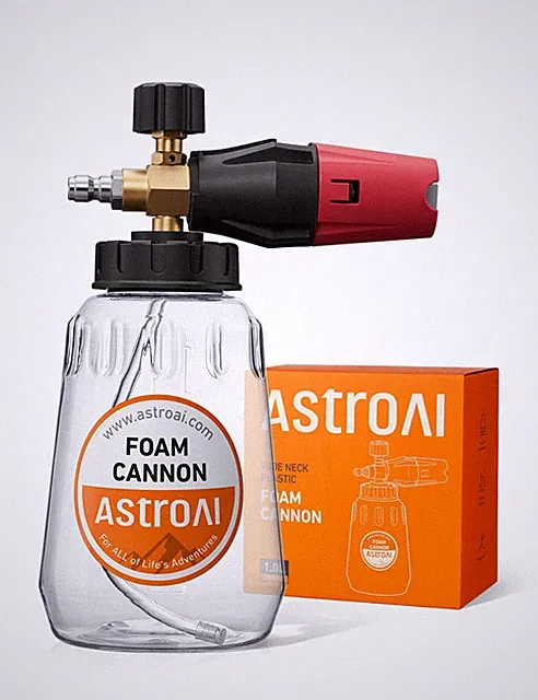 AstroAI Foam Cannon for Pressure 6.7 x 7.3 x 4.6 inches, as the picture