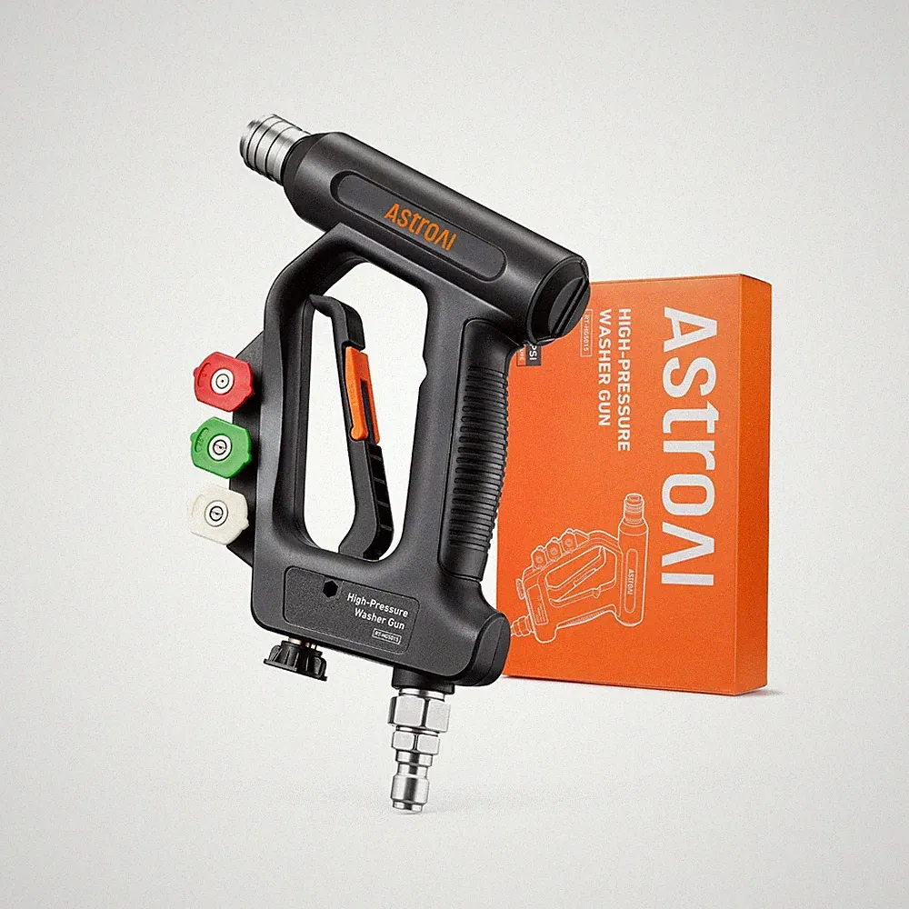 AstroAI Short Pressure Washer Gun with Swivel - High Pressure Washe... Fast Ship