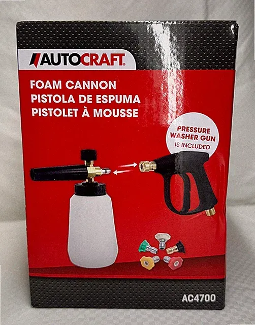 AutoCraft Pressure Washer Gun w/ Foam Cannon - AC4700