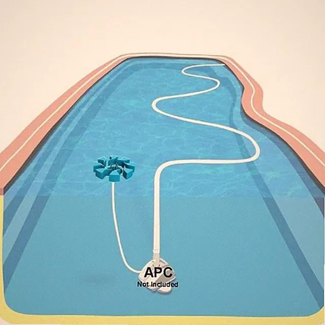 Automatic Pool Surface Cleaner High Performance Practical Compact Accessory