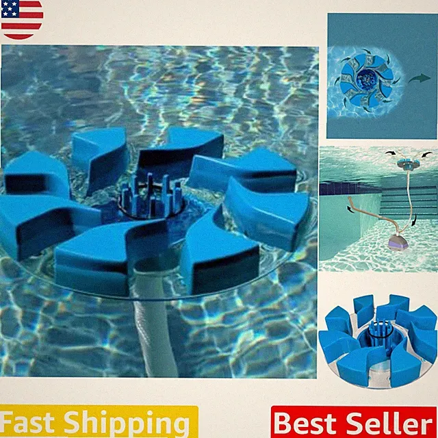 Automatic Pool Surface Cleaner - USA Made, Energy Efficient, Suction Powered...