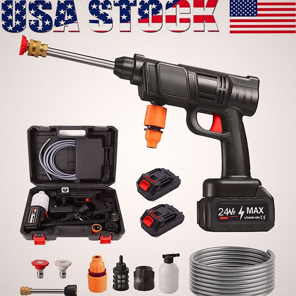 Automobile Water Gun Portable High Pressure Washer Gun For Car/Deck/Garden Wash