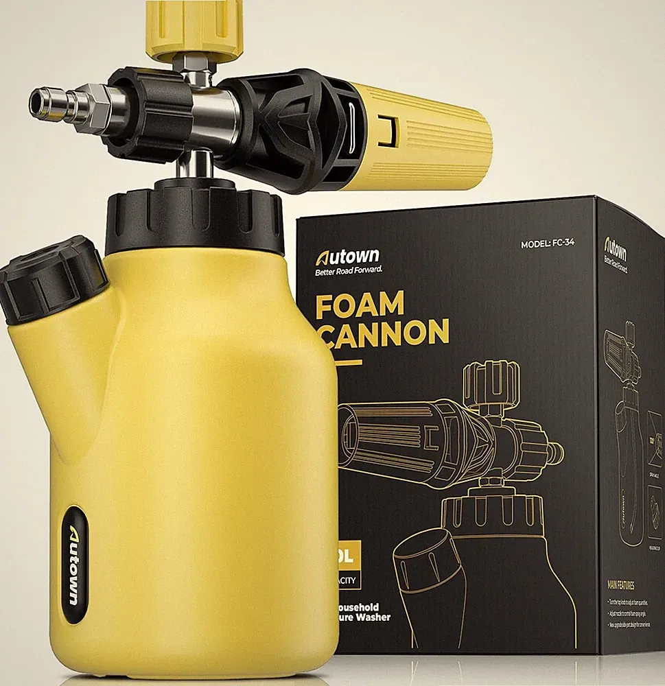 AUTOWN Foam Cannon for Pressure Washer, Car Wash Foam Sprayer with 1/4” Quick