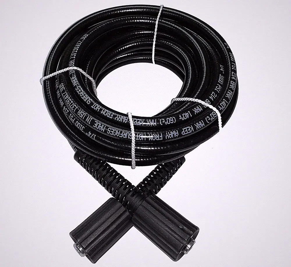 B & S, Craftsman & Generac replacement pressure washer 25 Foot Hose, Black