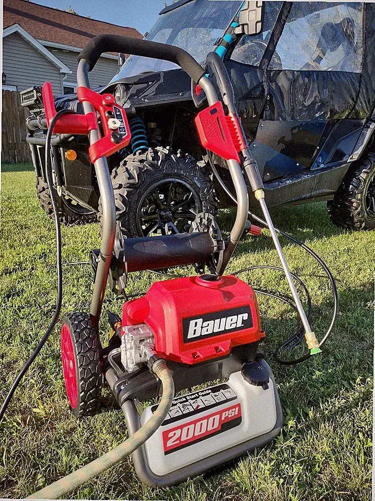 Bauer 2000 PSI Electric Brushless Max Performance Pressure Washer Tool Cleaner