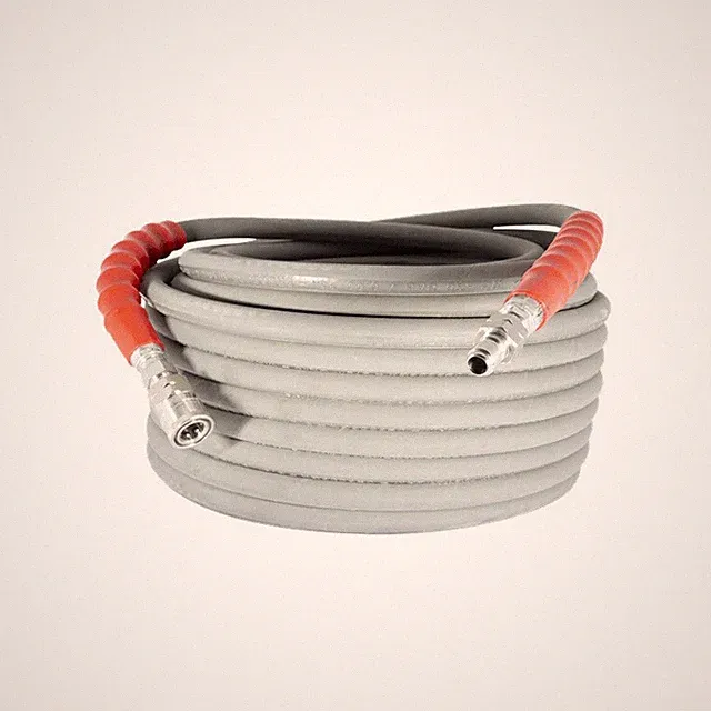 BE 85.238.215 Pressure Washer Hose R2 6000 PSI Non-Marking with Couplers 100ft