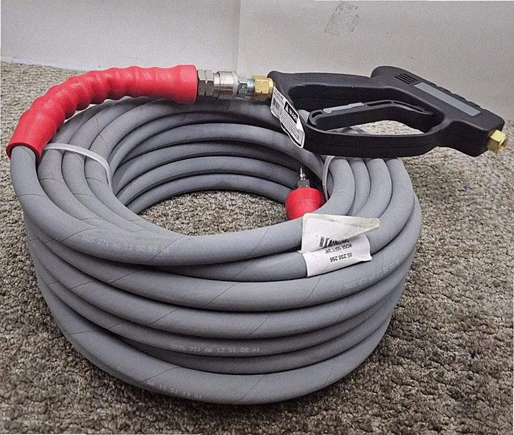 BE Power 85.205.055 Gun Assy With 85.238.255 Pressure Washer Hose 3/8" x 50'