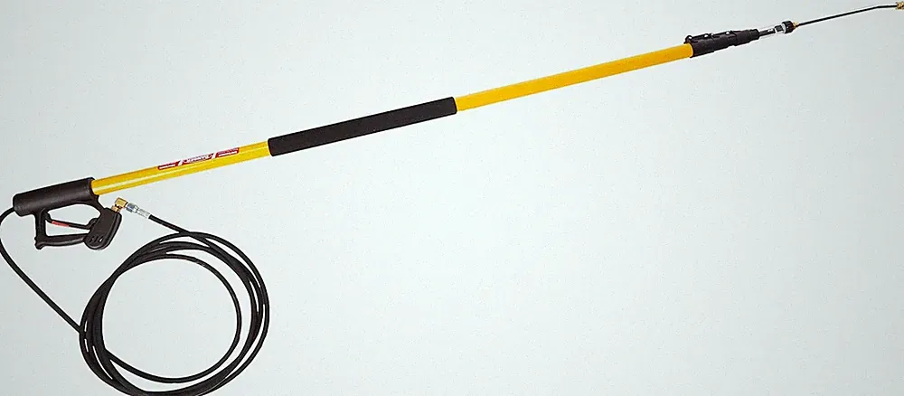 BE Power Equipment 24" Pressure Washer Telescoping Wand for Hot & Cold