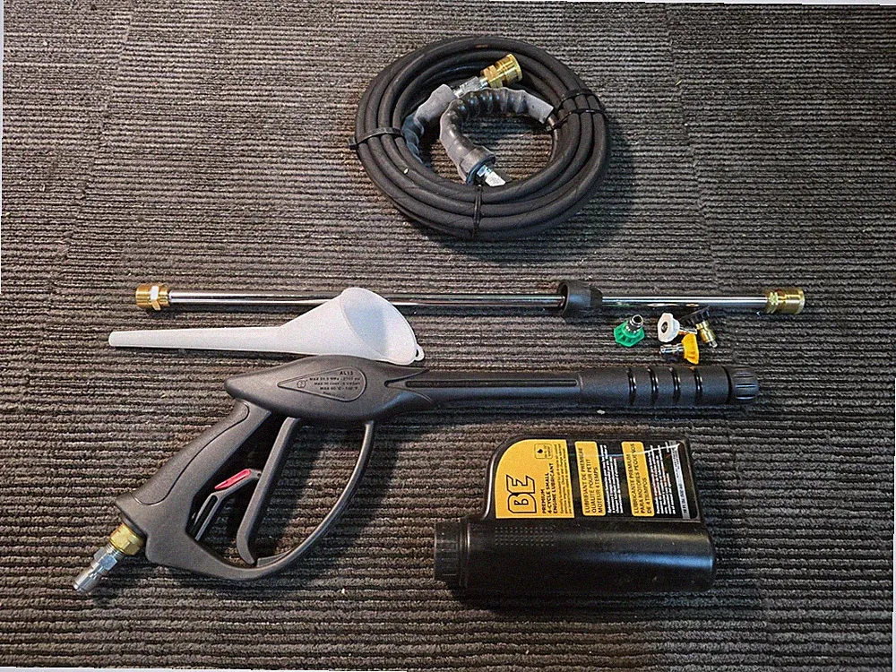 BE Power Equipment 85.427.326B Gas Pressure Washer Accessories(Hose, Wand, Tips)