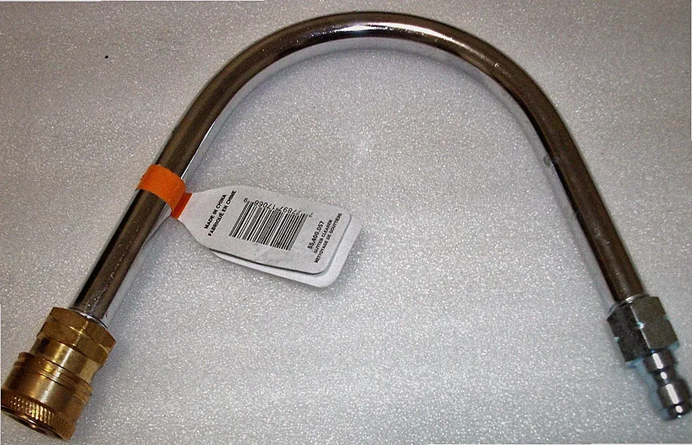 BE POWER EQUIPMENT PRESSURE WASHER GUTTER CLEANER ATTACHMENT 1/4" PLUG INLET