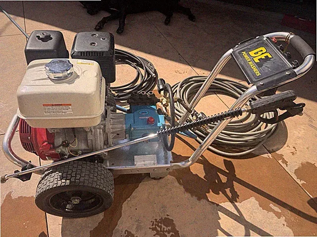 BE Power Washer With 4000 Psi Cat Pump