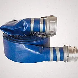 BE Pressure Discharge Hose Kit 4"" Dia. 50'L 55 PSI Be Pressure Washer Supply
