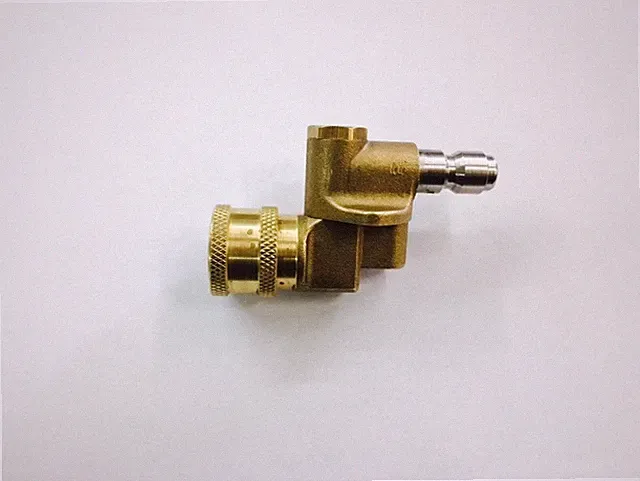 BE PRESSURE WASHER 85.300.172 1/4" PIVOT QUICK COUPLER, 90 DEGREES, 3 POSITIONS