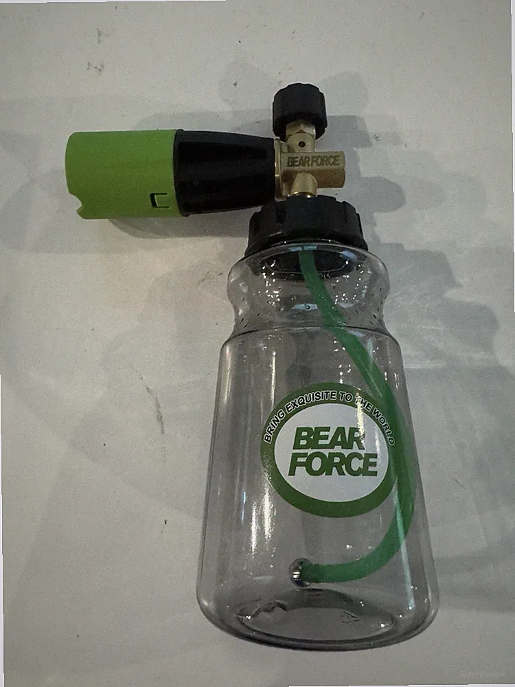 Bear Force Brass Foam Cannon 32oz Pressure Washer Snow Foam NO ORIFICE