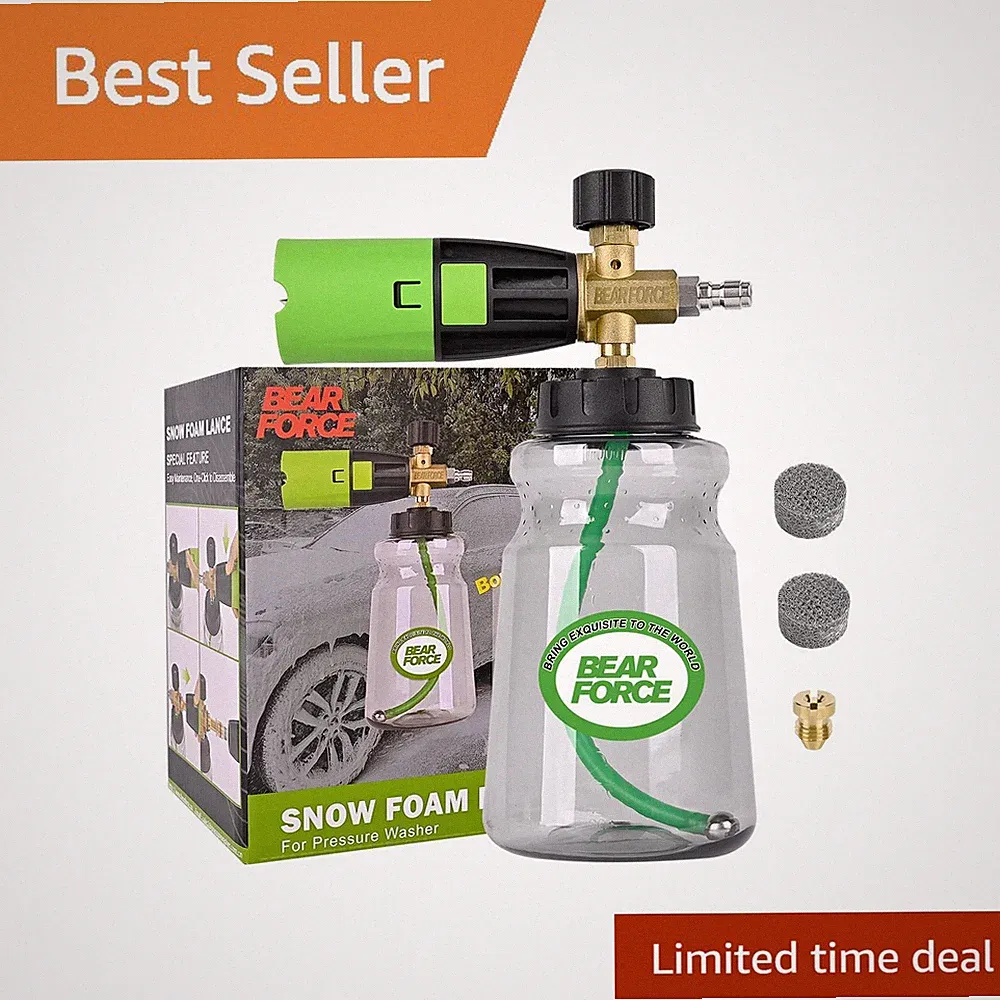 BEAR FORCE Brass Foam Cannon Pro+