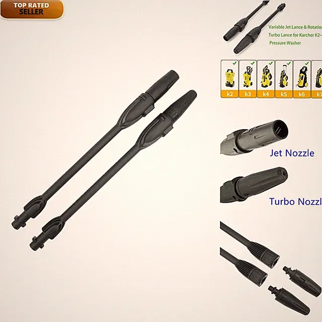 BEAR FORCE High Pressure Water Jet Wand And Rotating Lance, Pressure Washer