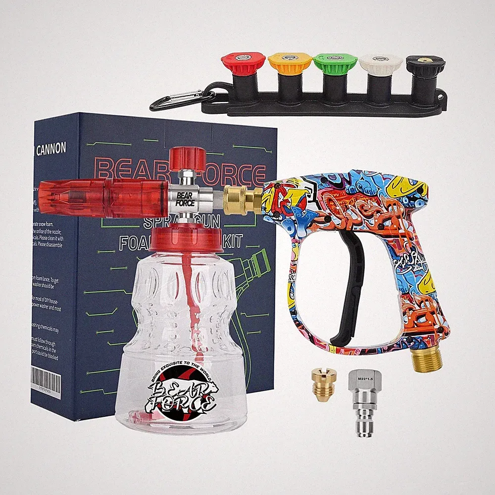 BEAR FORCE Pressure Washer Spray Gun Power Washer Short Gun with M2... Fast Ship