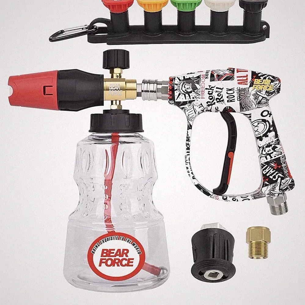 BEAR FORCE Washer M22-ID14mm 3000 PSI Foam Gun Set, for Kar-Cher Pressure Washer