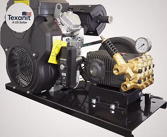Belt Drive High Flow Pressure Washer 2200 PSI, 13.2 GPM – Triplex Power Washer P