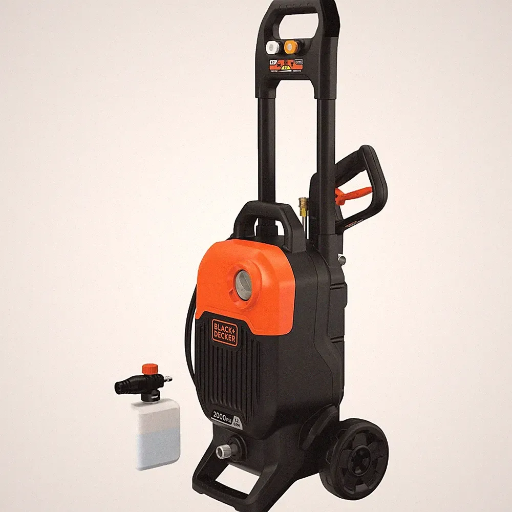 Black + Decker 2000 psi 1.2 GPM Cold Water Electric Pressure Washer