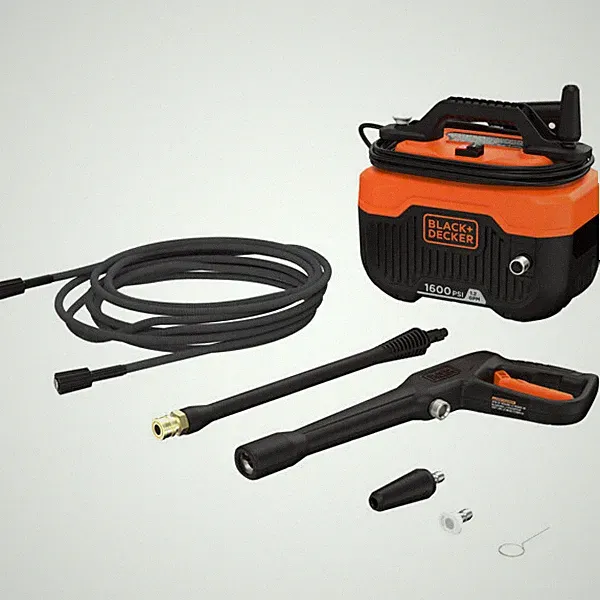 Black & Decker BEPW1600 1600 max PSI 1.2 GPM Cold Water Pressure Washer New