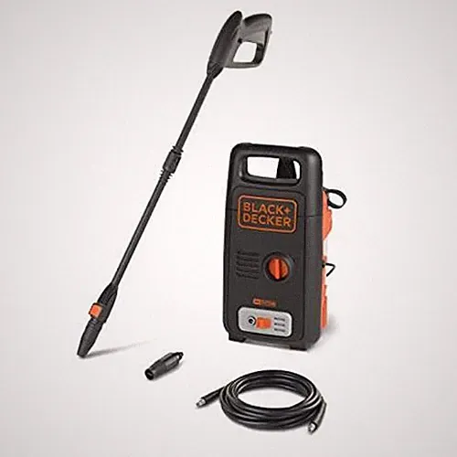 Black + Decker Bxpw1300E-B5 1300W 100 Bar, 390 L/Hr Pressure Washer For Car Wash