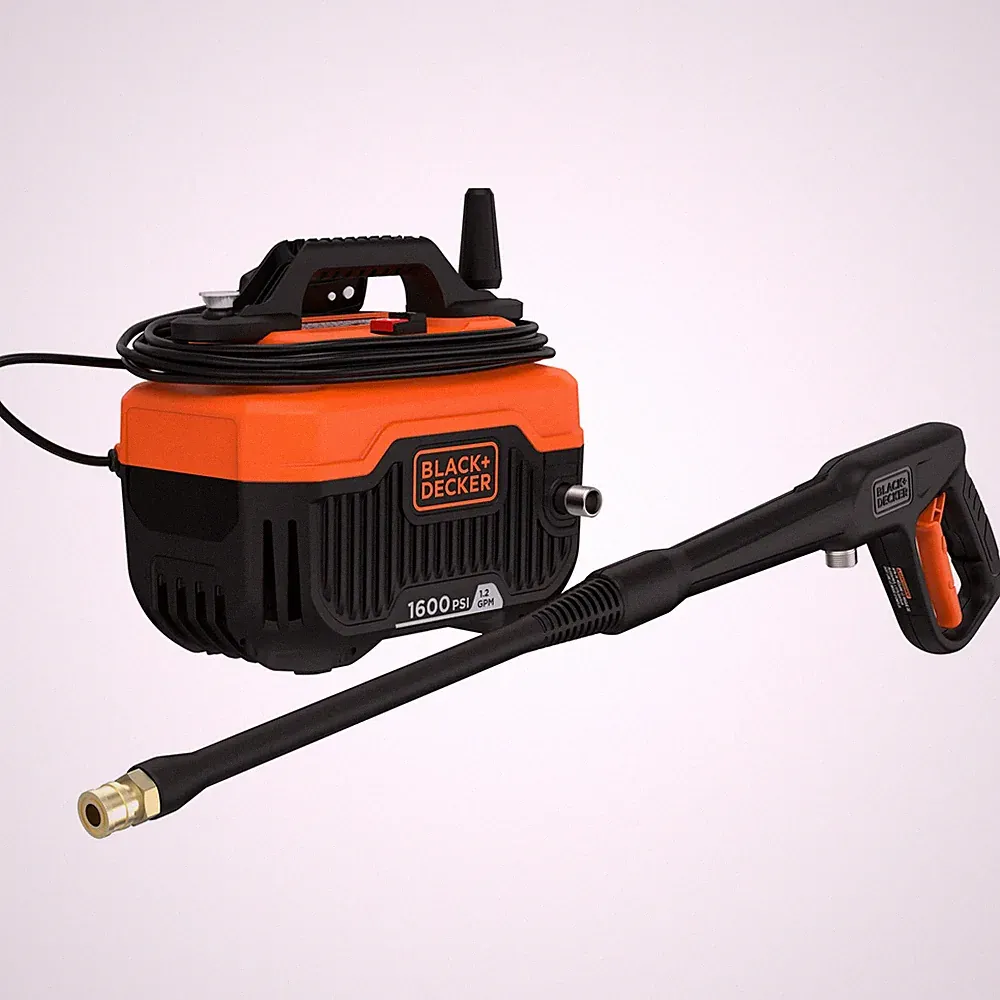 BLACK+DECKER Electric Cold Water Pressure Washer (1,600 Max PSI)- BEPW1600