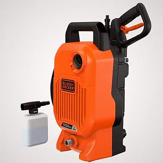 BLACK+DECKER Electric Cold Water Pressure Washer (1,700 PSI/1.2 gpm) - BEPW1700