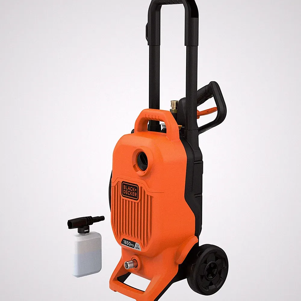 BLACK+DECKER Electric Cold Water Pressure Washer (1,850 PSI) (1.2 gpm)- BEPW1850